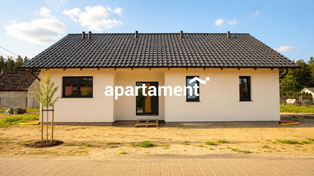 Nowy funkcjonalny dom parterowy, działka 850 mkw