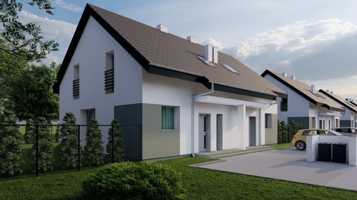 Nowe domy - Osiedle Wrzosowe