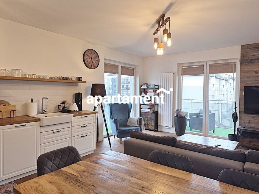 0% -3-pok. Polanka, nowy blok, 18 m2 taras