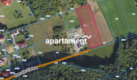 Atrajcyjna działka w Raculi z wydanymi WZ 4 domy